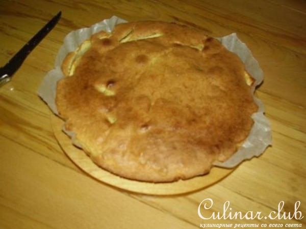 Шарлотка с яблоками