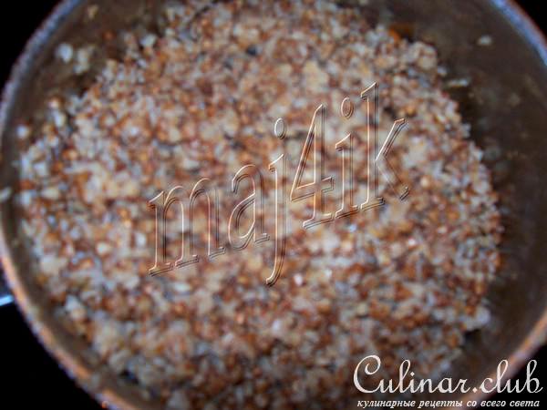 Гречневые котлетки с сыром