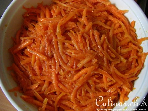 Морковочка к обеду(просто,быстро,вкусно)