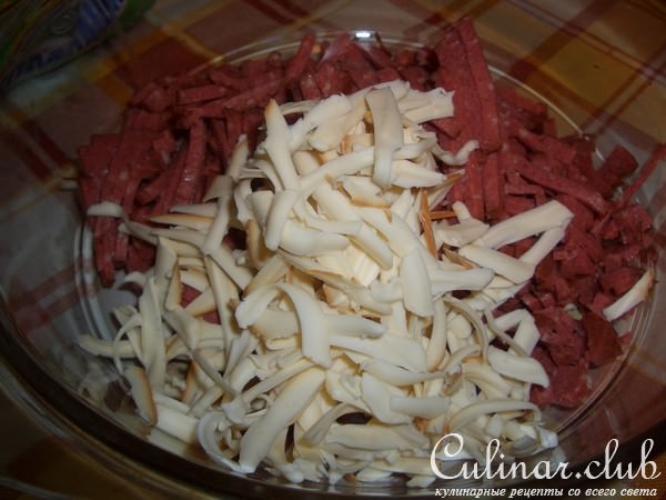 Салат "Копчененький"