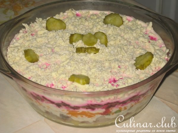 Селедка под шубейкой.