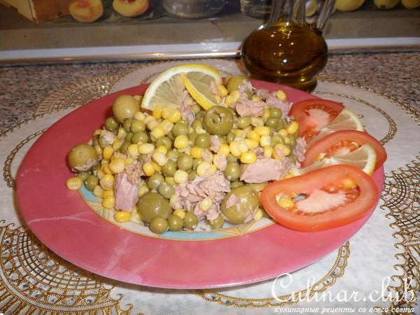 салатик "на скорую руку"