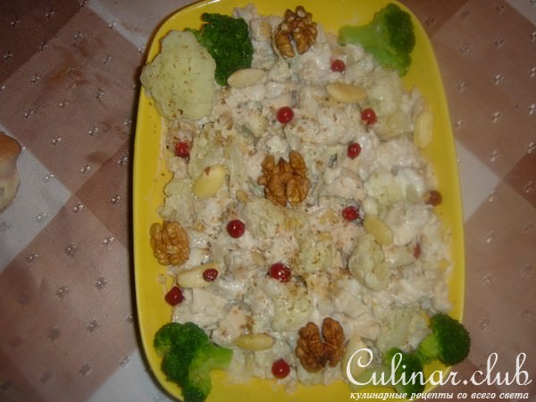 Белый салат