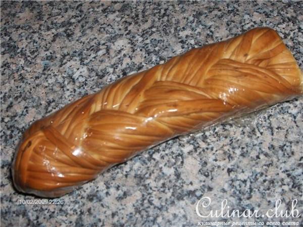 Салат куриный с омлетом