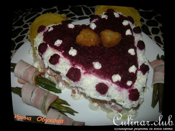 Салат «Валентинка»