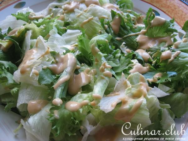 Салат 39;Цезарь" с курицей (один из вариантов)