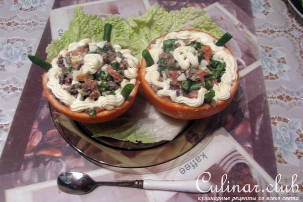 Праздничный салат (мой вариант)