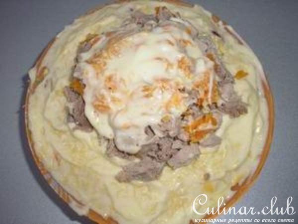 Салат "Шапка Мономаха"