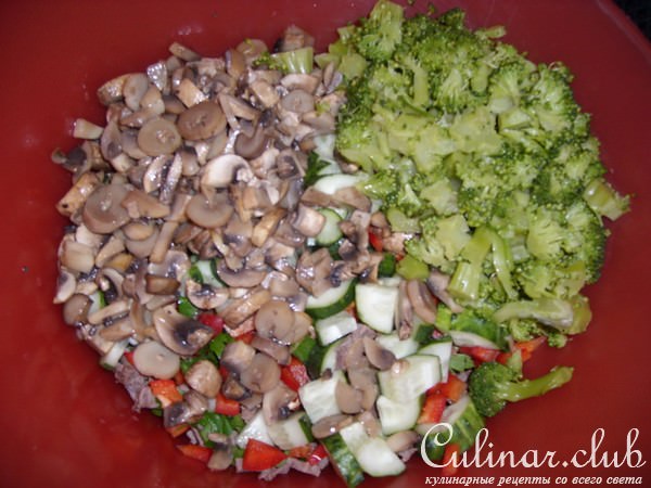 Мясной салатик (вариантик)