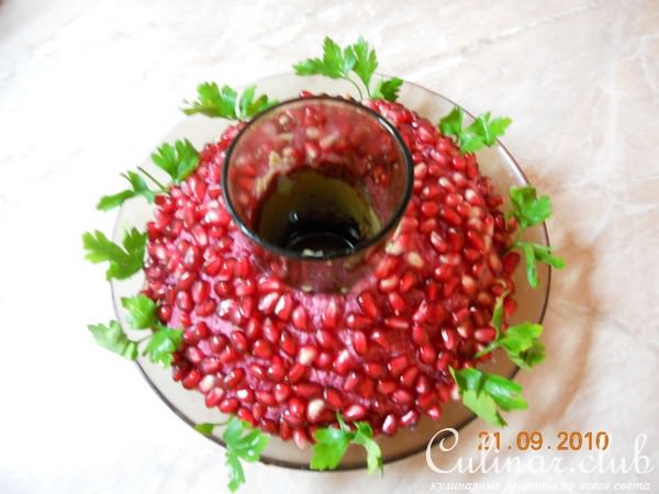 Гранатовый браслет (мой вариант)