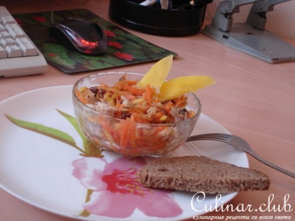Салат "Сытая улыбка"