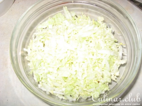 Салат Изумрудный (возможен вариант)