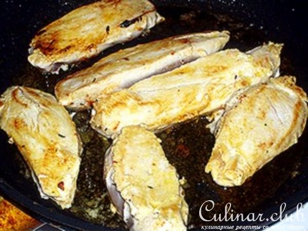Салат из курицы с виноградом