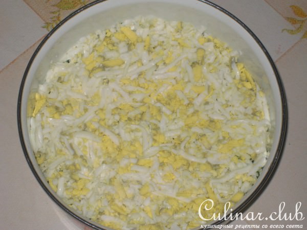 Салат " Великолепная МИМОЗА ".
