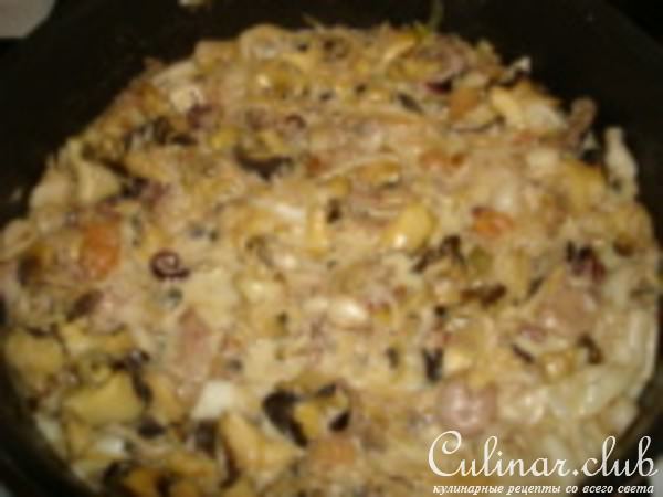 Салатик " Супер" (морепродукты)