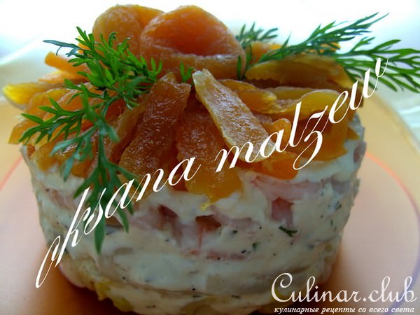 САЛАТ ИЗ КАЛЬМАРА