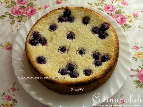 Творожный пирог с карри