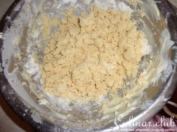 нежный пирог с бананом и манго