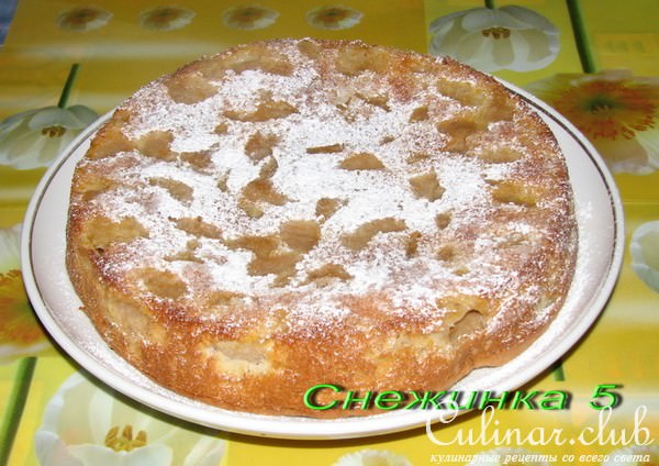 Шарлотка "Пышка"