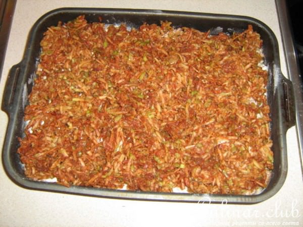 Болгарский яблочный пирог