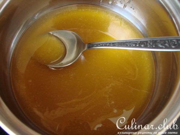 Квадратики с яблоком и изюмом