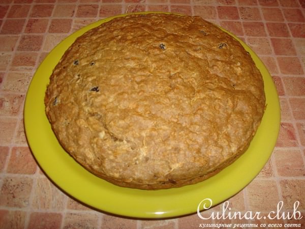 Постный яблочный пирог "Сплошная польза"