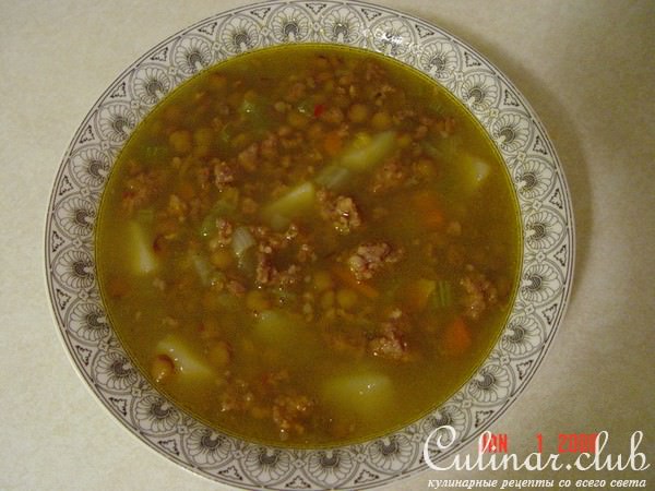 ЧЕЧЕВИЧНАЯ ПОХЛЁБКА
