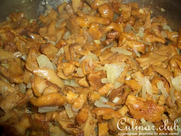Сырный суп с грибами