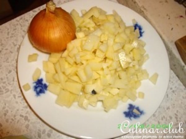 Борщ постный (мой вариант)
