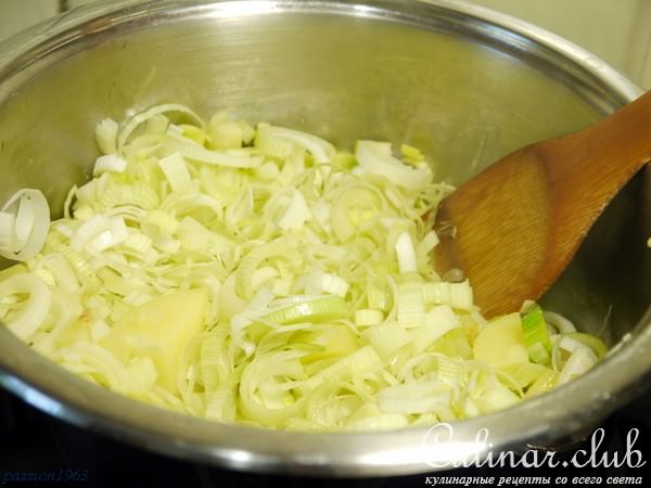 Вишуаз – французский суп из порея с картофелем