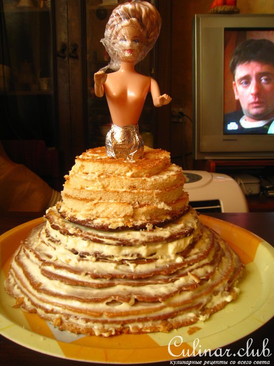 торт-кукла "Ксюша"