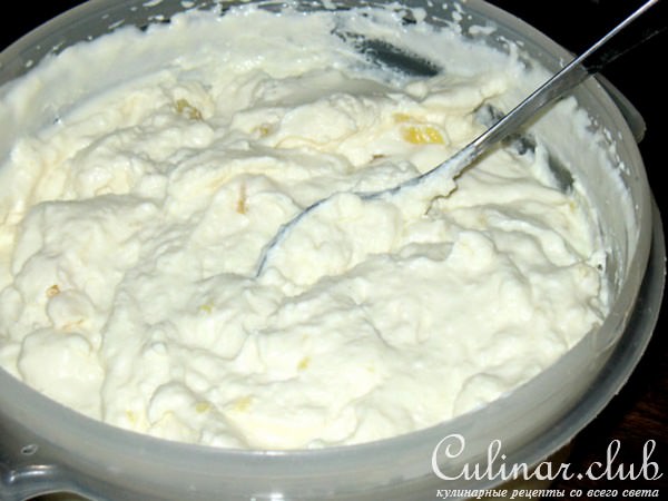 Ананасово-кокосовый творожный торт "Pina Colada"