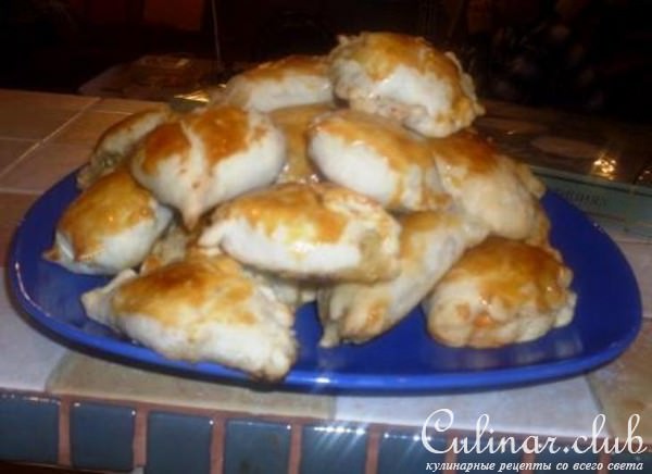 Пирожки с креветками