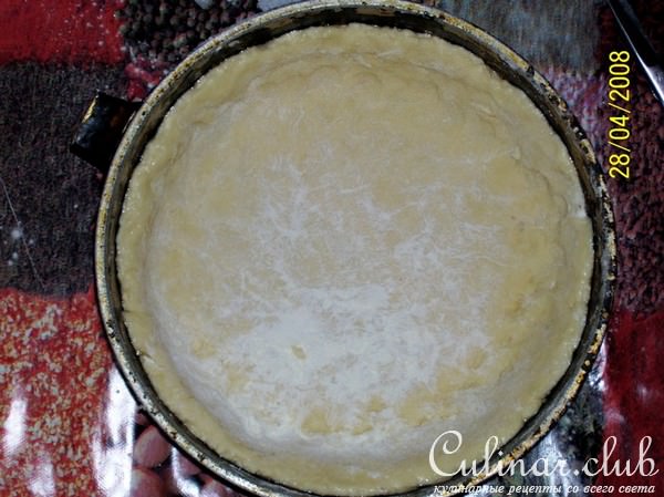 Творожный пай с ежевикой