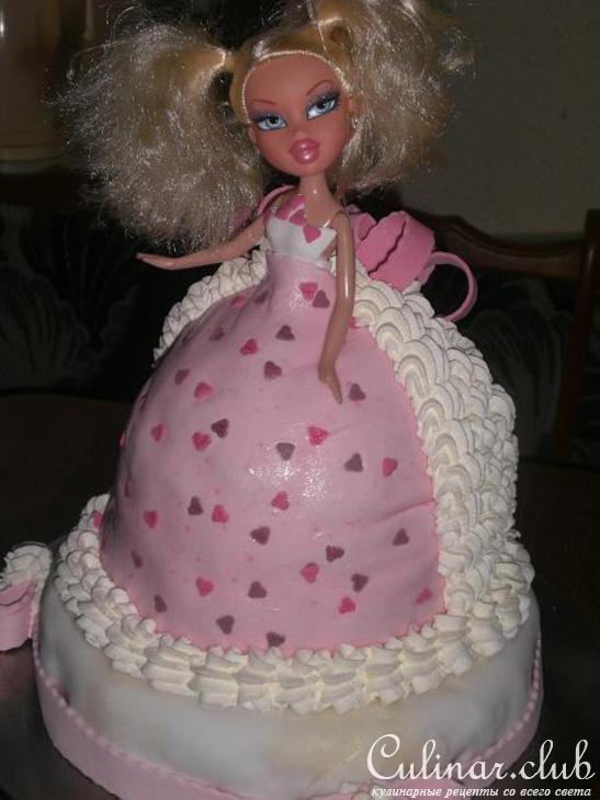 Торт кукла "Bratz"
