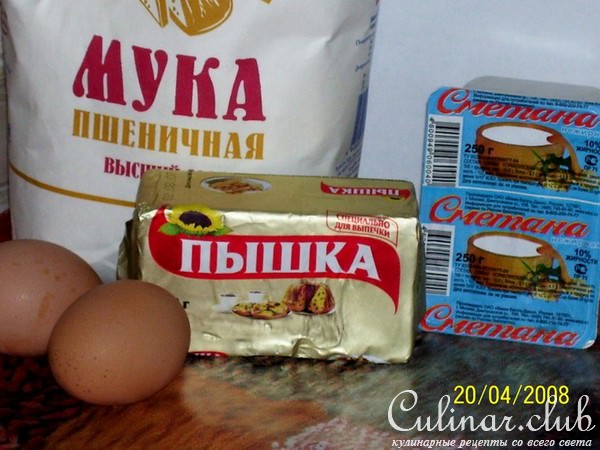 Киш с грибами и картошкой