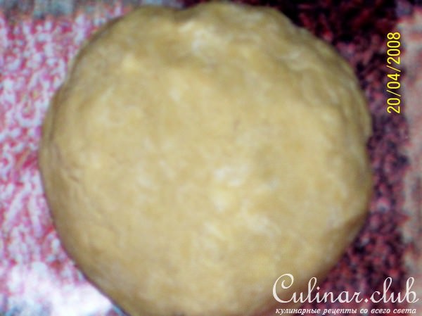 Киш с грибами и картошкой