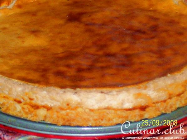 Чизкейк с молочным шоколадом и сливками