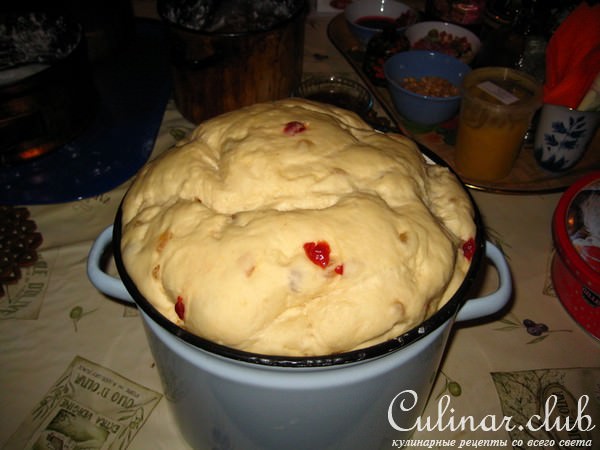 Пасхальный кулич (заварной)