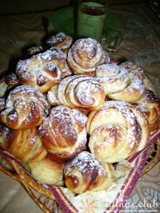 Сдобные розочки