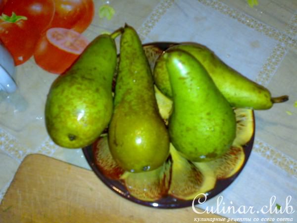 Очень грушевый пирожок