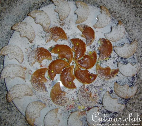 Рождественское печенье "Грецкое"-Pltzchen "Walnuschnitten"