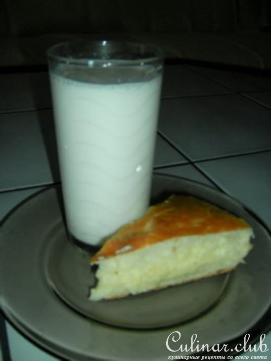 Пирог с картоф. пюре и сыром