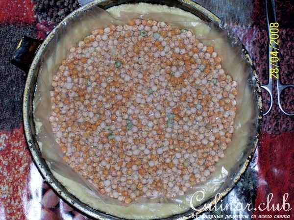 Творожный пай с ежевикой